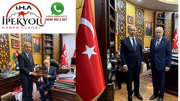 MHP İL BAŞKANI MEHMET SAİT KILIÇ'TAN, BAHÇELİ’YE ZİYARET